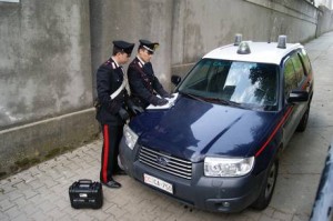 Carabinieri: una pattuglia impegnata in un controllo nel catanzarese