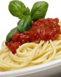 spaghetti pomodoro e basilico