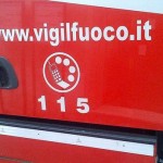 Mezzi vigili del fuoco a Perugia