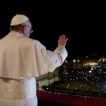 Il nuovo Papa Jorge Mario Bergoglio con il nome di Francesco I