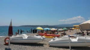 Estate:Calabria;temperature in aumento, corsa a spiagge