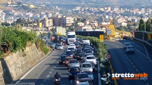 Traffico autostrada Reggio Modena lavori600