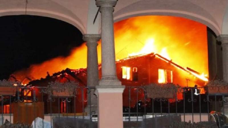 Incendio all'ospedale di Melito Porto Salvo - Stretto web