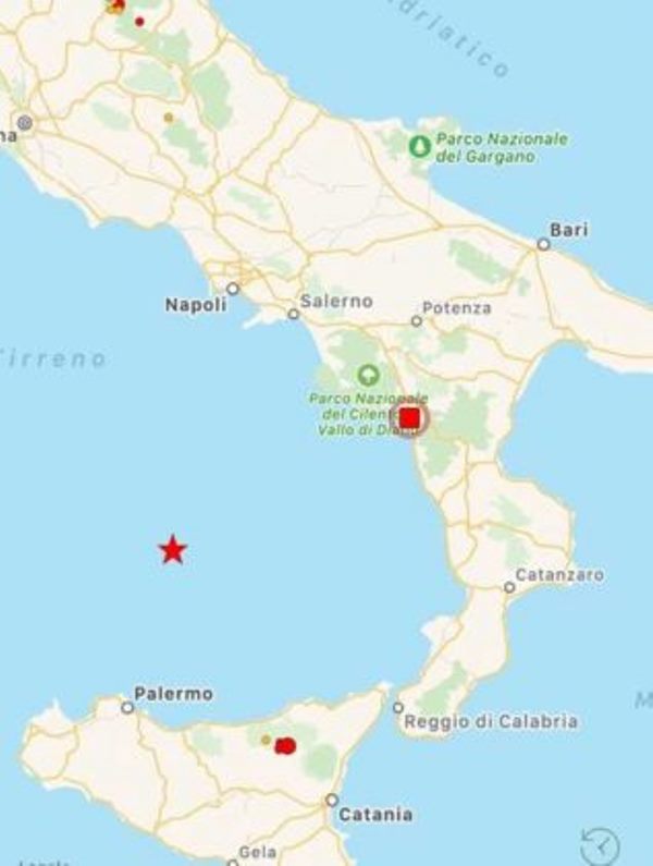 Terremoto, nuova forte scossa al Sud: epicentro tra Maratea e Lauria [MAPPE e DATI] - Stretto web