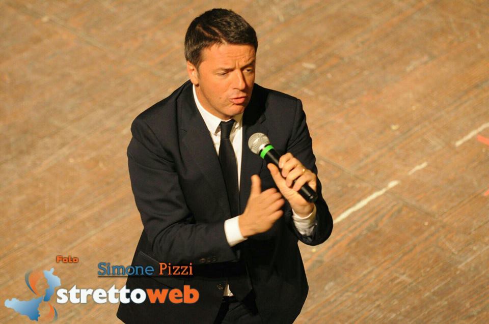 Renzi a Reggio Calabria: "io credo in tutti voi e so che vinceremo ... - Stretto web