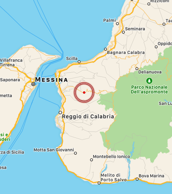 Nuova scossa di terremoto a Reggio Calabria: epicentro a Laganadi ... - Stretto web