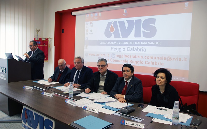 Reggio Calabria: assemblea annuale Avis, rinnovato il direttivo - Stretto web