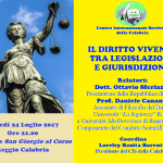 Foto manifesto Il Diritto vivente tra legislazione e giurisdizione