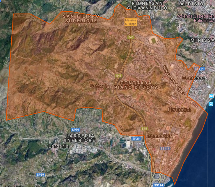 differenziata Messina, area sud zona 2