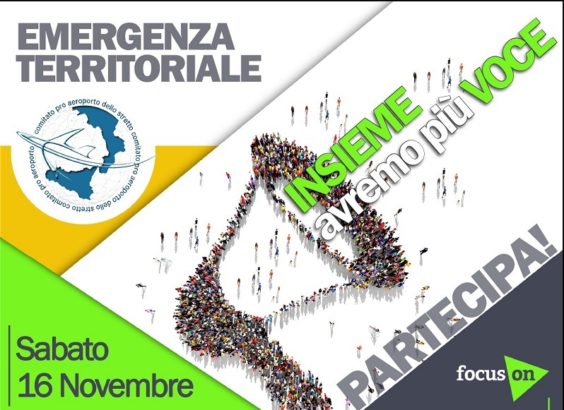 Reggio Calabria: declino strutturale ed economico del territorio, sabato a Piazza Italia manifestazione del Comitato Pro Aeroporto dello Stretto - Stretto web