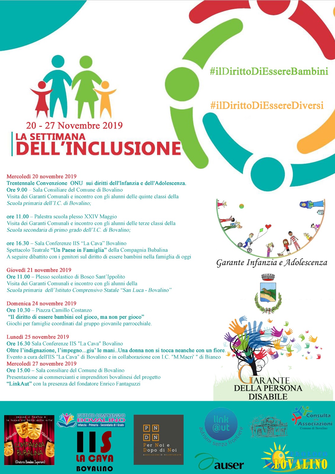 Reggio Calabria: dal 20 al 27 Settembre si terrà a Bovalino la Settimana dell’inclusione - Stretto web