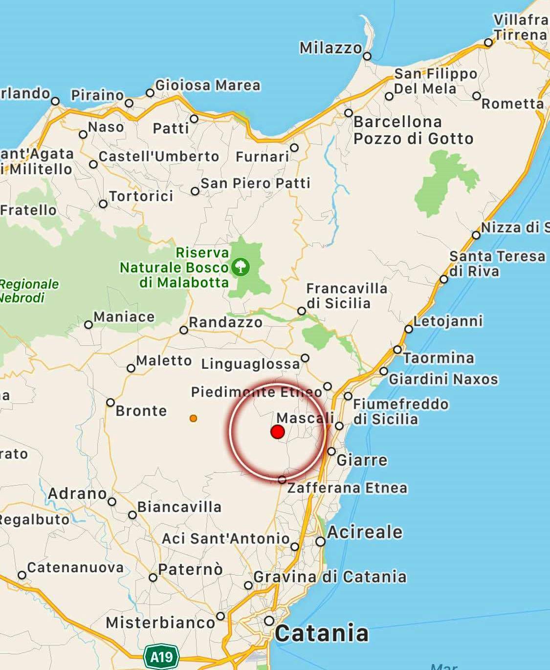 Terremoto, scossa sull’Etna: paura tra Giarre e Catania [DATI e MAPPPE] - Stretto web