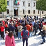 parrucchieri ed estisti protesta piazza italia reggio calabria
