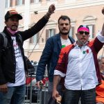 protesta lavoratori roma montecitorio 17