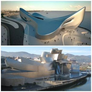 Museo del Mare e Guggenheim di Bilbao
