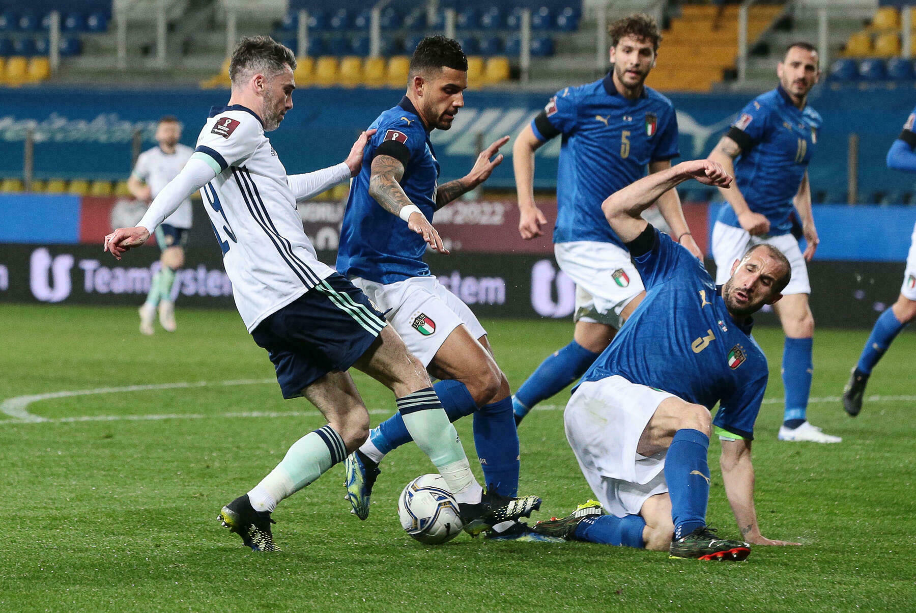 Le Formazioni Ufficiali Di Italia Spagna Emerson Al Posto Di 