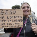 Manifestazione No Green Pass Roma