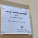 Scopertura targa emporio Pastore Reggio Calabria