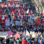 Manifestazione Roma contro guerra in Ucraina