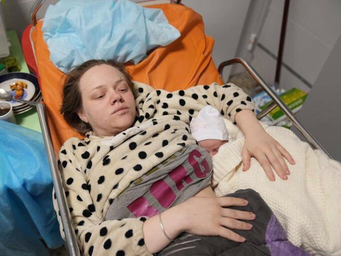 prima foto Marianna Podgurskaya dopo il parto