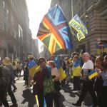 londra manifestazione pro ucraina