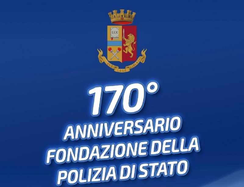 Messina: nell’ex area mercatale di viale Giostra la celebrazione per il  170° Anniversario della Fondazione della Polizia di Stato