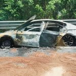 Auto prende fuoco Salerno-Reggio Calabria
