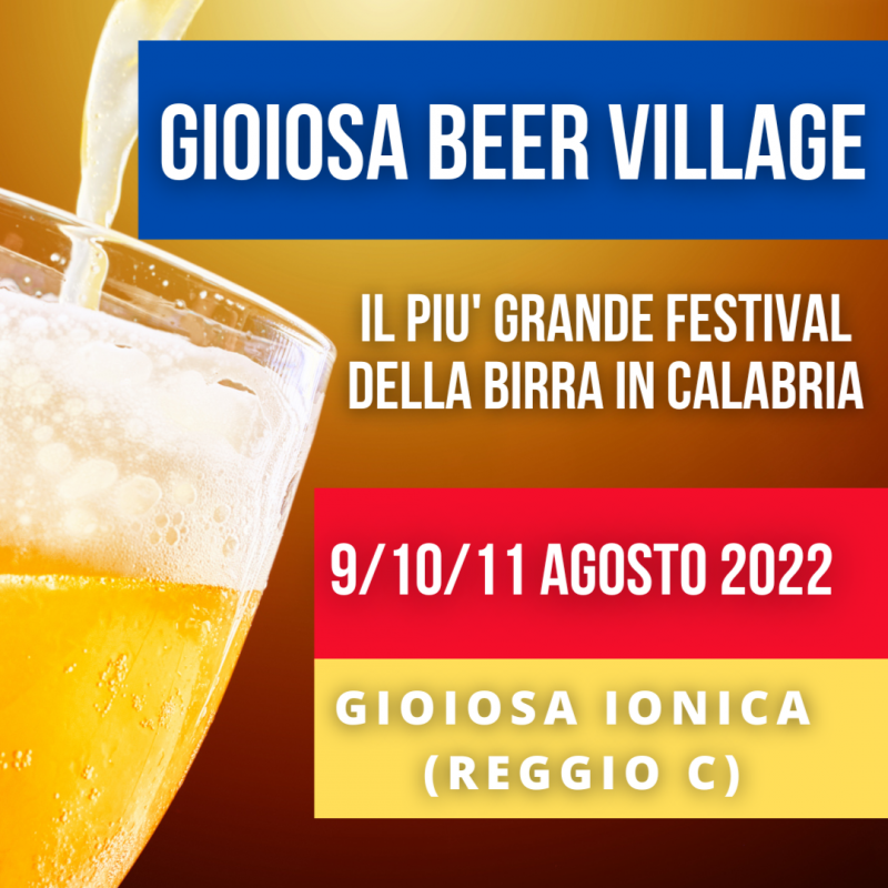 gioiosa beer village 2022 streetfood village