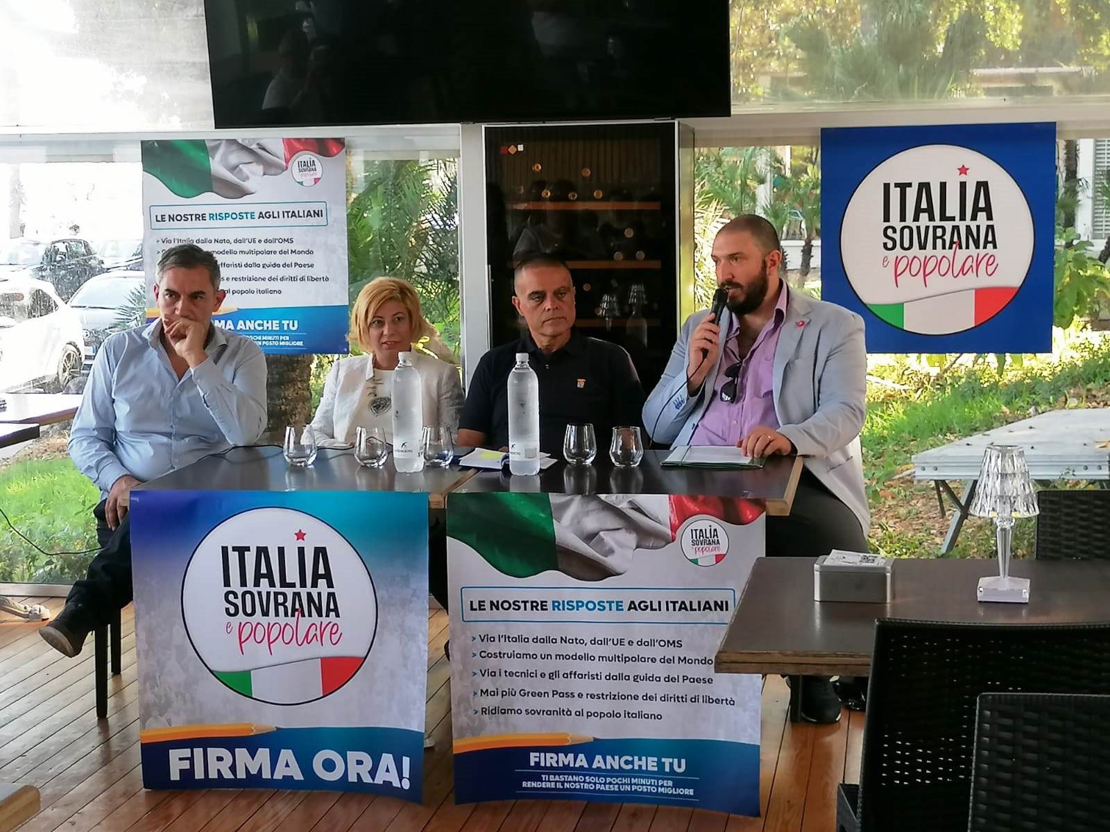 Coalizione Italia Sovrana E Popolare Presentati I Candidati Su 