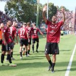 Reggina-Palermo Menez esultanza gol
