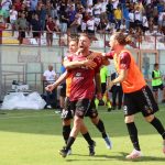 Reggina-Palermo esultanza gol Menez
