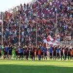 Reggina-Perugia coro finale squadra curva sud granillo