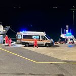 guardia costiera ambulanza notte