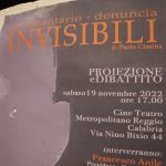 Proiezione documentario-denuncia Invisibili Reggio Calabria