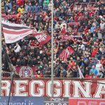 Reggina-Benevento Curva Sud tifosi Granillo