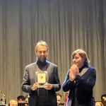 Giuliano Taviani premiato da Anton Giulio Grande