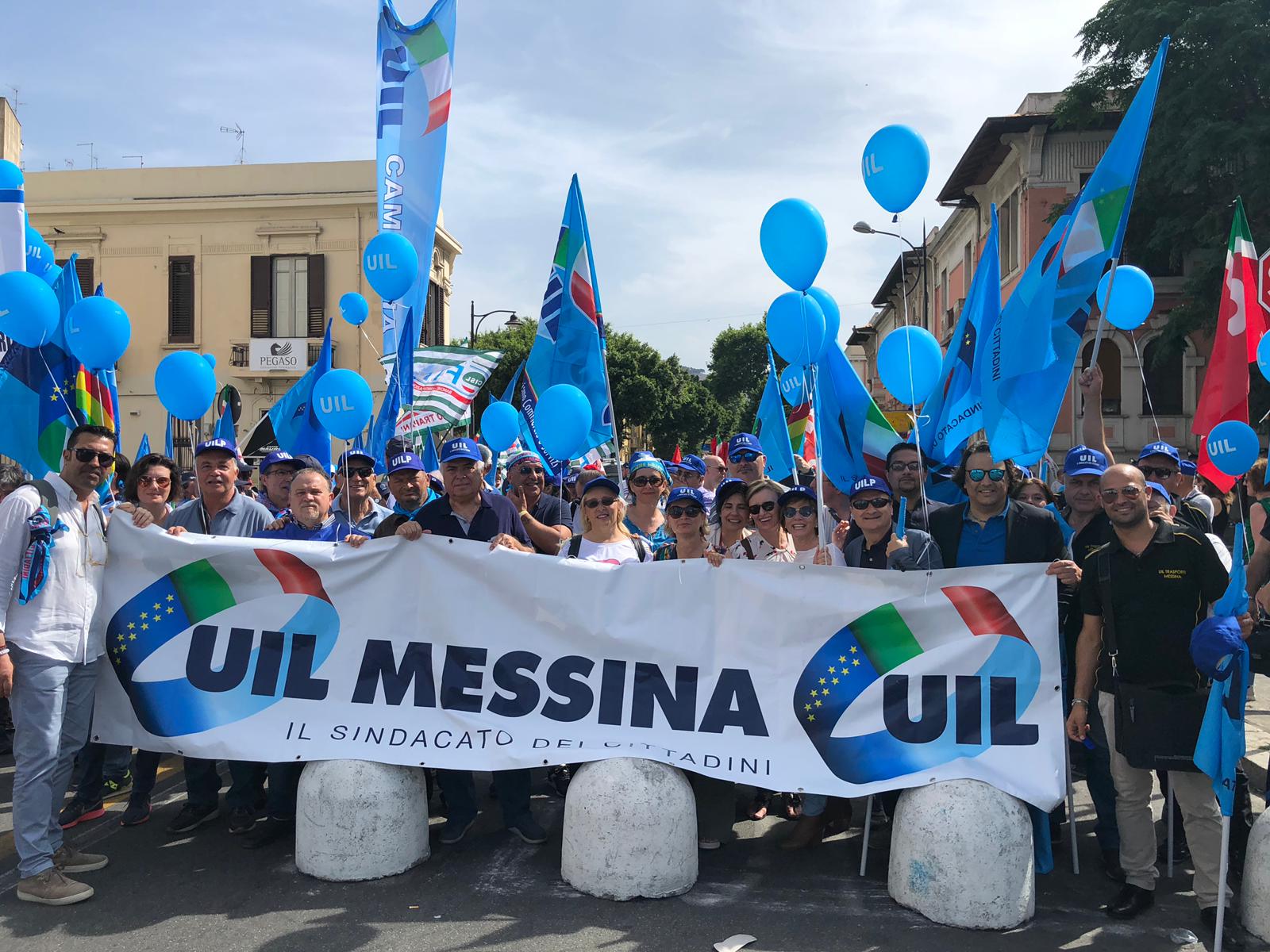 UIL Messina Manifestazione 22 giugno