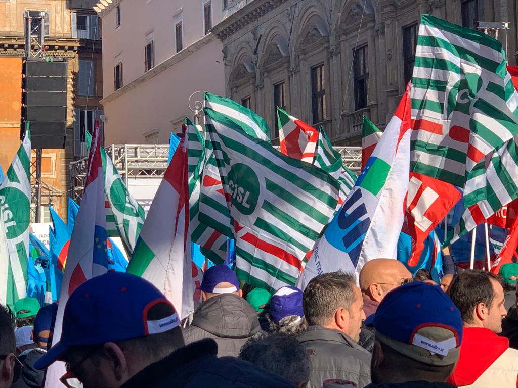 mobilitazione sindacati roma