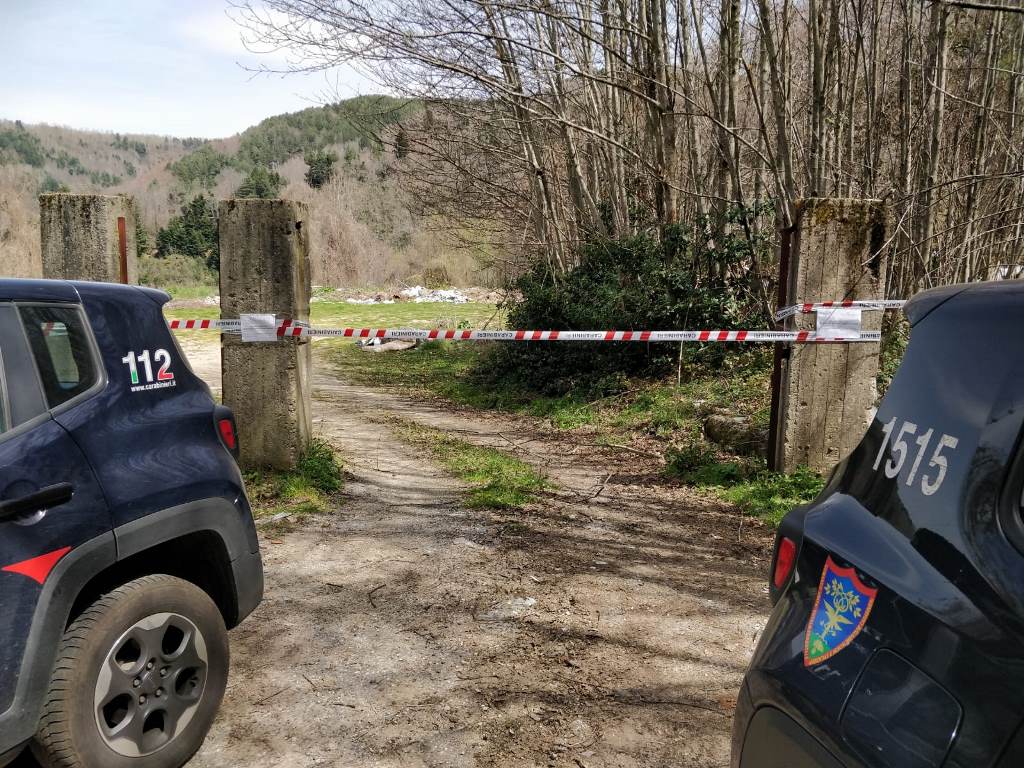 carabinieri sequestro discarica abusiva santo stefano d'aspromonte