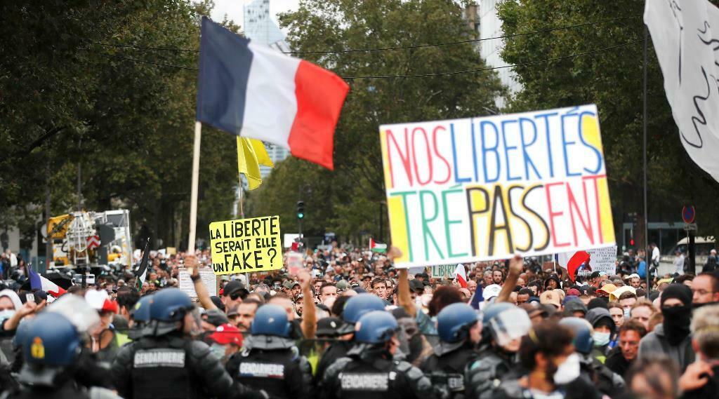 francia proteste green pass