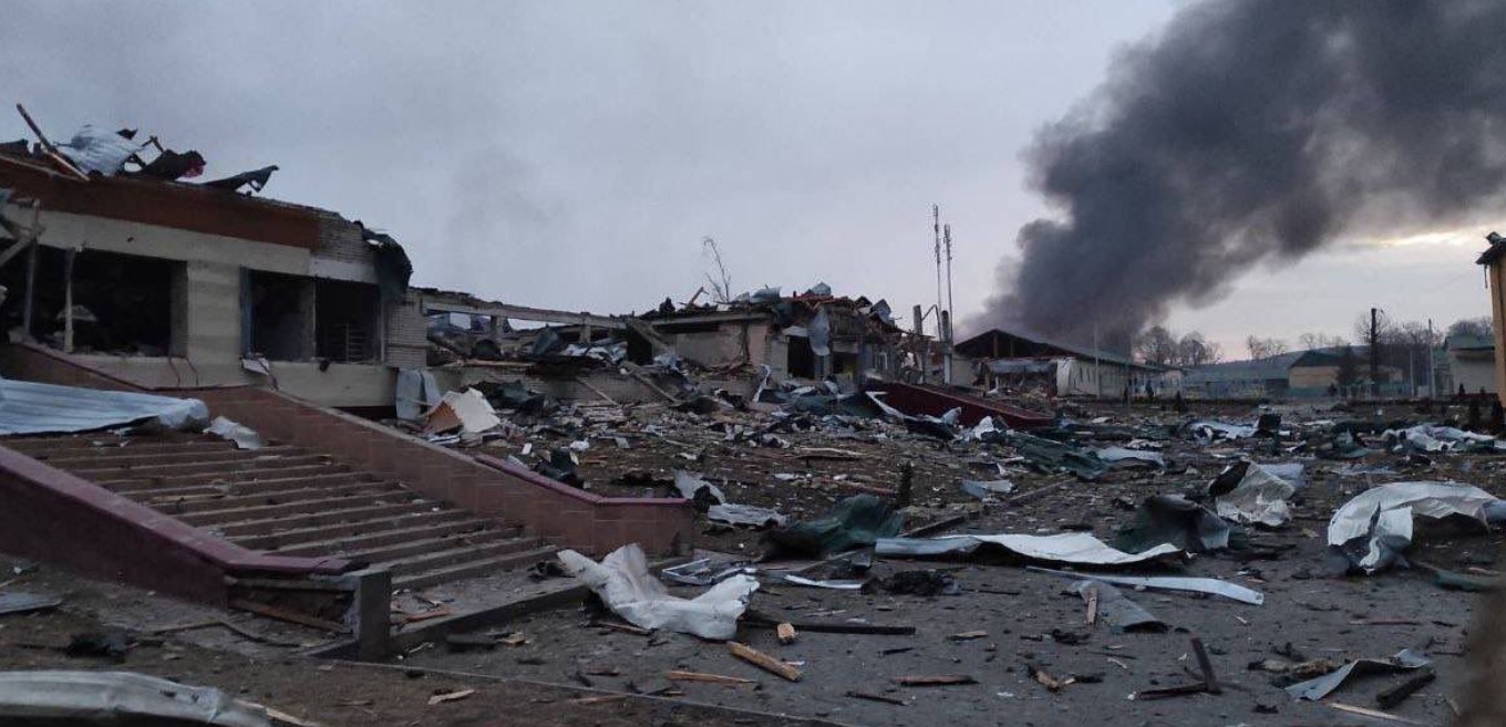 bombardamenti base militare yavoriv