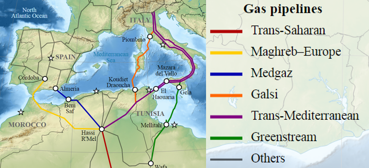 gas italia algeria