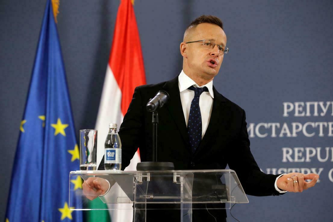 ministro degli esteri ungherese Szijjarto su guerra ucraina
