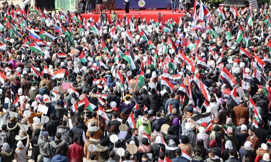 siria manifestazione pro-russia