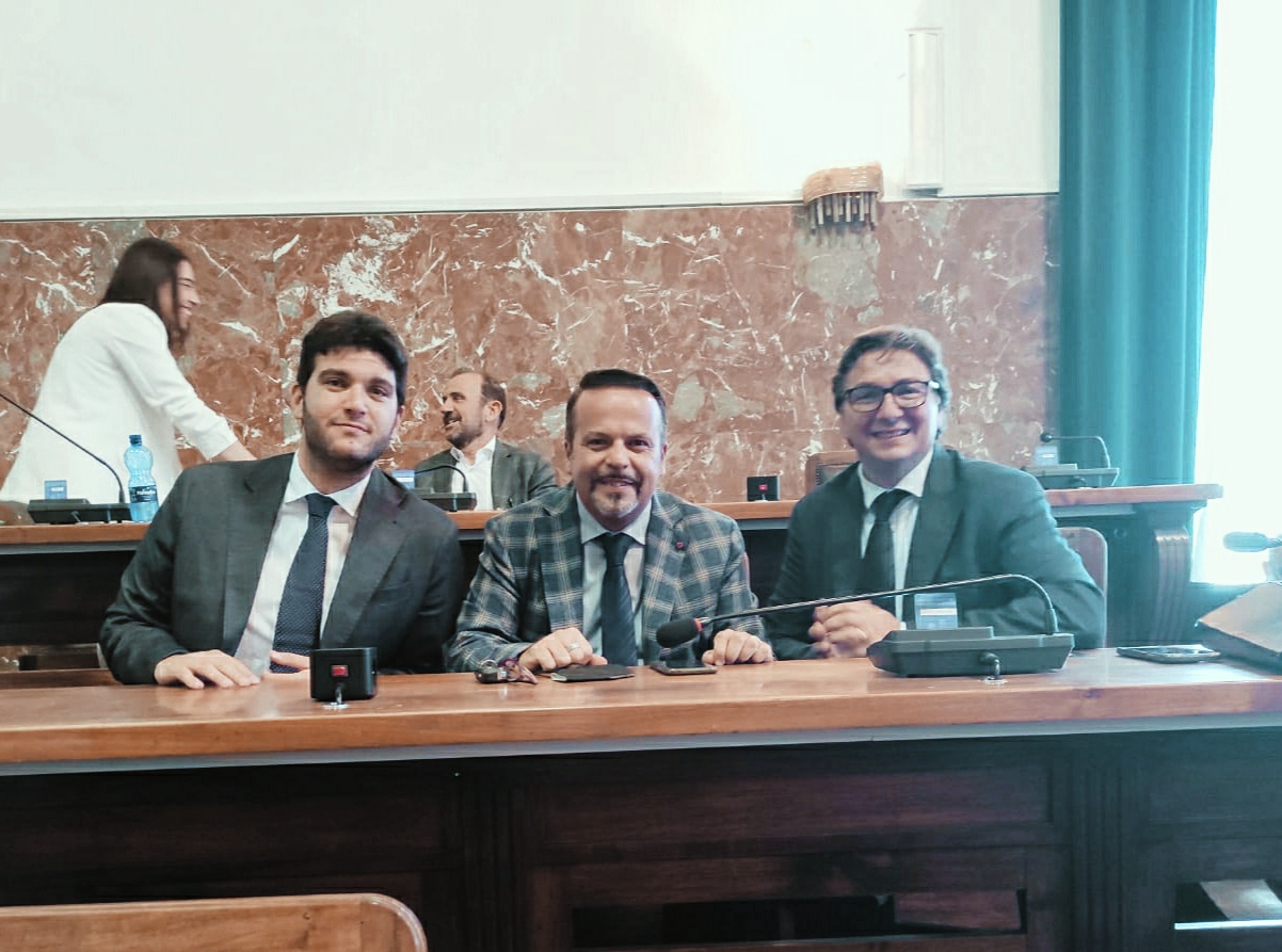 Libero Gioveni, Pasquale Currò e Dario Carbone