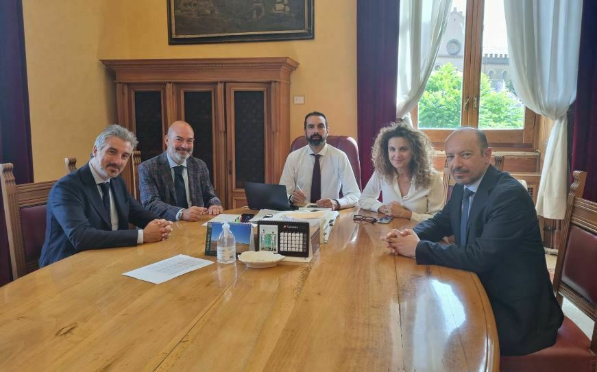 Sindaco Messina Basile e rappresentati DTD Presidenza del Consiglio dei Ministri