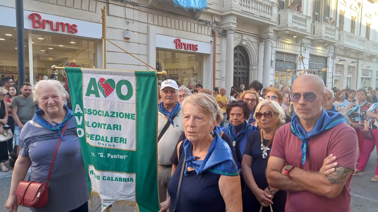 Avo Reggio Calabria durante la processione