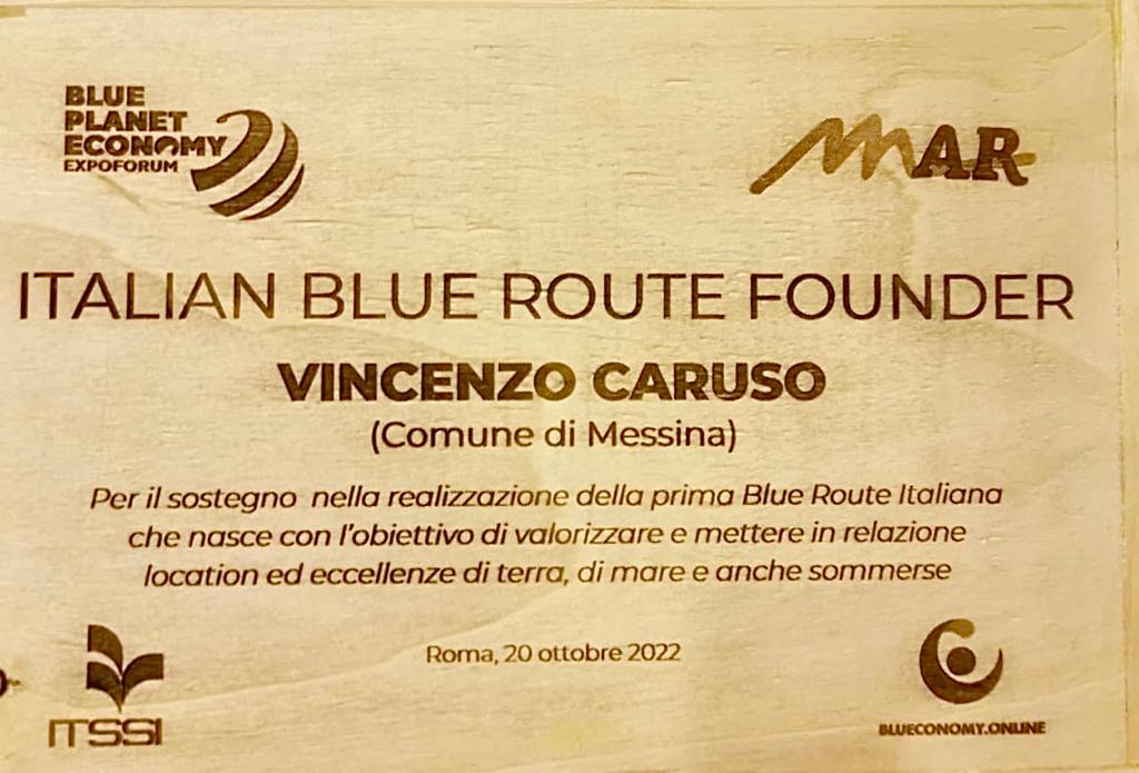 Italian Blue Route Founder Vincenzo Caruso Messina