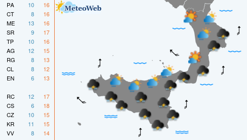 Domenica 15 Marzo Previsioni Meteo Domenica 15 Marzo