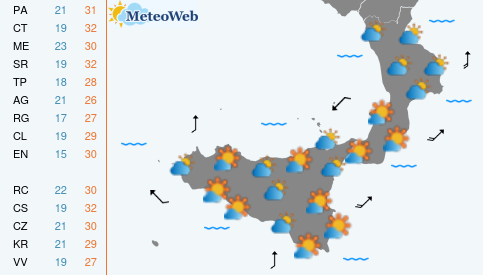 Lunedi 15 Giugno Previsioni Meteo Lunedi 15 Giugno